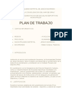 Plan de Trabajo