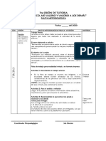 3er Grado PAUTA METODOLÓGICA - Sesión 7 Autoestima....