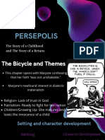 Persepolis: The Story of A Childhood and The Story of A Return