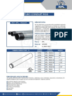 Tubo Conduit Rgs Kpl 2020