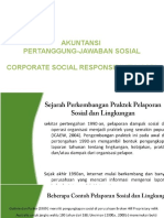 Akuntansi Pertanggung-Jawaban Sosial Corporate Social Responsibility (CSR)