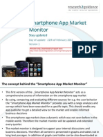 Smartphone App Market Monitor