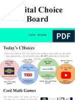 Digital Choice Board