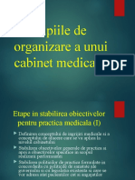 Principiile de Organizare a Unui Cabinet Medical Sem 2