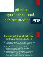 Principiile de Organizare A Unui Cabinet Medical Sem 2