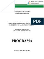 Estructura de Programa Auditoría