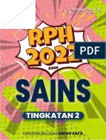 RPH 2022 - Sains Tingkatan 2 KSSM5