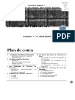 Présentation Économie de L'assurance