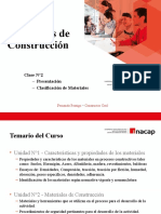 Materiales de Construcción - Clase N°2