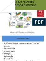 Ciclo das Relações Patógeno-Hospedeiro