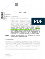 CIR2020-446. Divulgación Decreto 1009 de 2020. Plan de Austeridad Del Gasto 2020