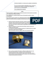 Ajuste Del Interruptor de Presión y La Válvula de Llenado Automático