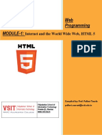 Module-1: Web Programming