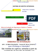 Sistema de Gestão Integrada para Qualidade, Meio Ambiente, SST e Acidentes