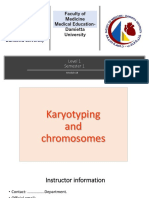 4 Genetics Lecture - Karyotyping of Normal Male, Female and Different Chromosomal Anomalies.