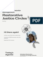 Restorative Justice