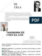 Taxonomia de CHECKLAND