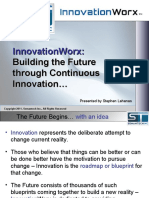 Innovationworx:: Innovationworx: Building The Future Through Continuous Innovation