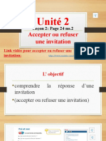 Accepter Ou Refuser Une Invitation 1