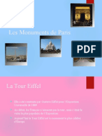 Y 9 Monuments de Paris