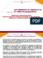 Enquêtes Télépgone Exp HCP Maroc 2020