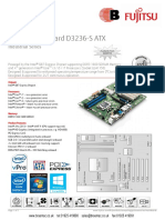 Data Sheet: Fujitsu Mainboard D3236-S ATX