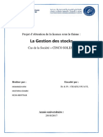 Projet Fin D'étude Gestion Des Stocks