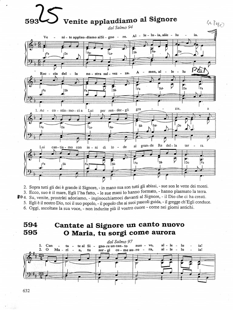 Venite Applaudiamo Al Signore Testo Venite Applaudiamo Al Signore | PDF