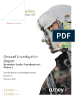 Discharge of Conditions - P - 2016 - 00474 Geotechnical Reports - Ground Investigation Report