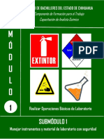 Manual Manejar Instrumentos y Material de Laboratorio Con Seguridad