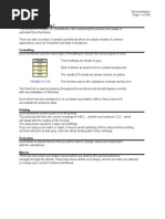 Excel Functions