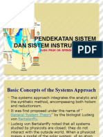 Pendekatan Sistem Dan Sistem Instr.