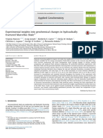 Experimental Insights into Geochemical Changes in Hydraulically Fractured Marcellus Shale