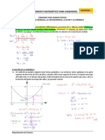 Ecuaciones de la recta, parábola, circunferencia, elipse e hipérbola para ingenieros