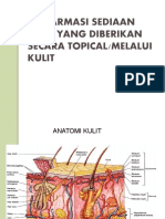 Biofarmasi Sediaan Melalui Kulit