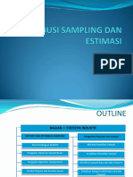 Sampling Dan Estimasi