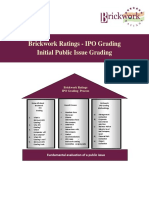 Brickwork Ratings - IPO Grading Initial Public Issue Grading