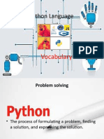 Python Vocabulary
