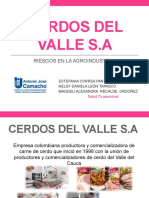 Cerdos Del Valle S.A: Riesgos en La Agroindustria