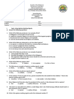 I. Topic: Using Opinion Marking Signals. A. Answer The Following Questions