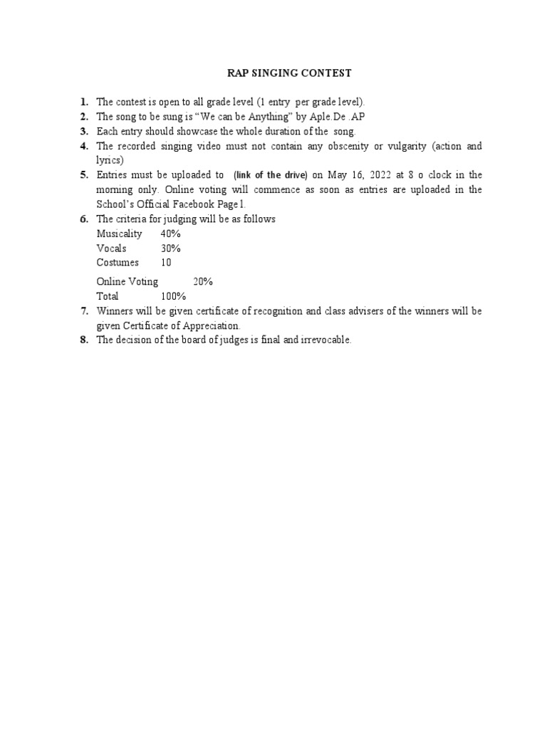Rap Edited | PDF