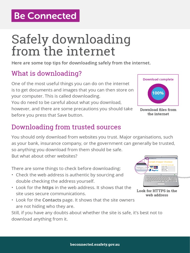 Safely Downloading From The PDF Computer Virus Antivirus