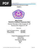 Laporan Praktikum Keamanan Siber - Tugas 3 - Kelas C - Kelompok 3