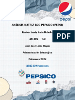 Análisis Matriz BCG Pepsi