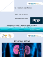 Presentacion Funcion Renal y Hemodialsis.
