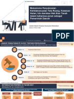 Bahan Kemenko Ekon - Mekanisme Penyelesaian Ketidaksesuaian Tata Ruang, Kawasan Hutan, Izin Dan Atau Hak Atas Tanah (090322