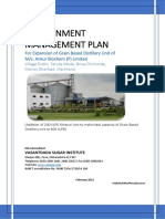 Environment Management Plan: For Expansion of Grain Based Distillery Unit of M/s. Ankur Biochem (P) Limited