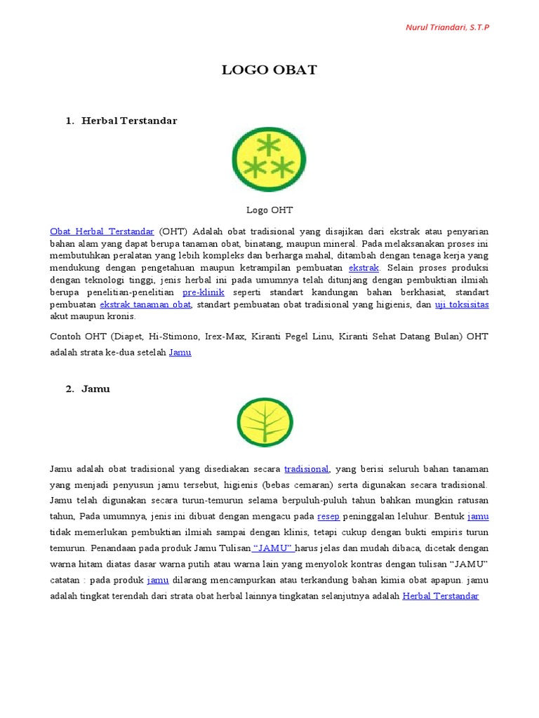 Logo Obat | PDF