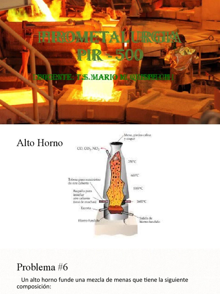 PIROMETALURGIA Clase 5 PDF