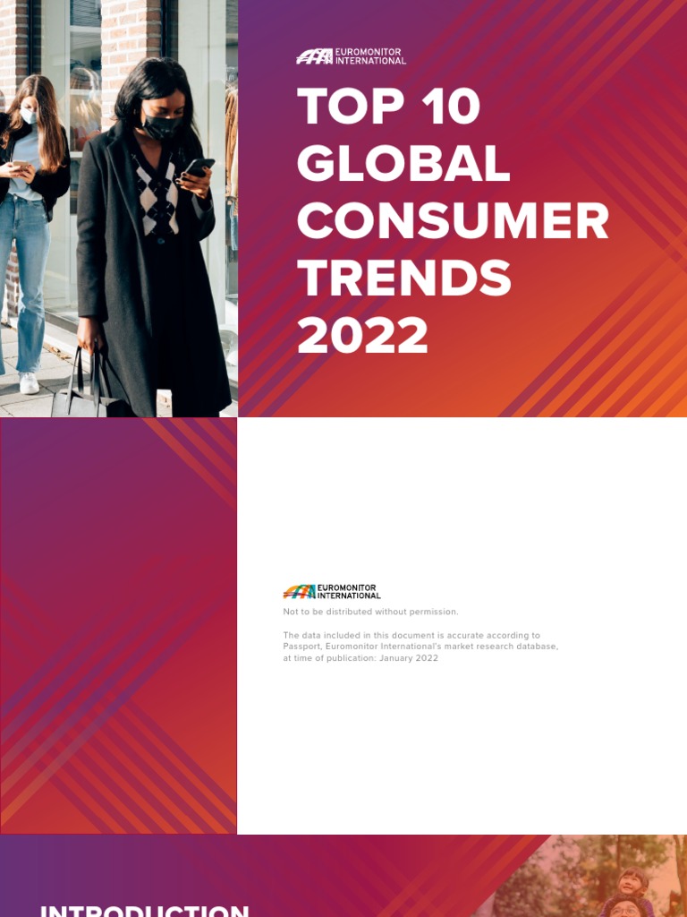 Top 10 Global Consumer Trends 2022 PDF Virtual Reality Low Carbon